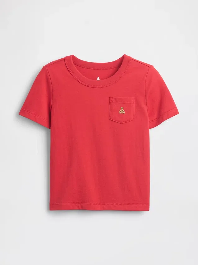 T-shirt con taschino mix & match per neonato & bebè