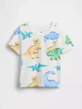 T-shirt con taschino mix & match per neonato & bebè