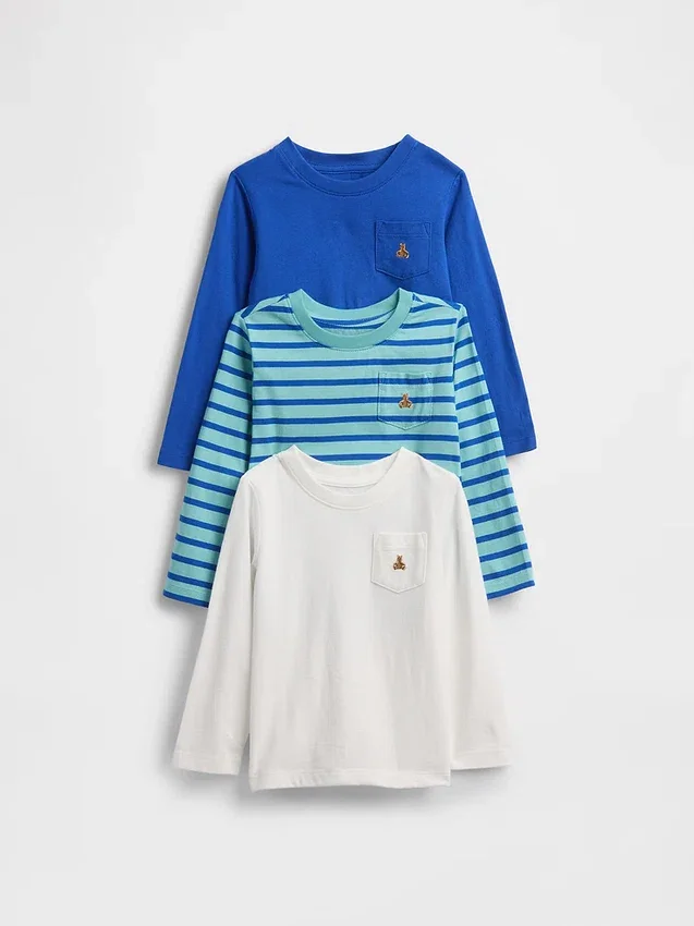 T-shirt con taschino mix & match per neonato & bebè