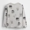 T-shirt con taschino mix & match per neonato & bebè