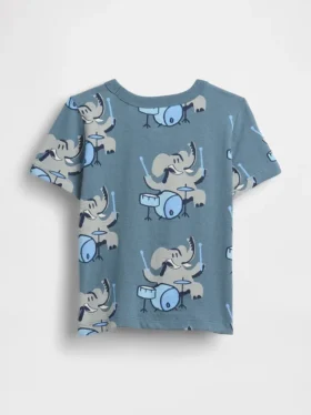T-shirt con taschino mix & match per neonato & bebè