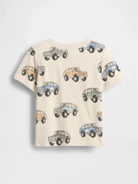 T-shirt con taschino mix & match per neonato & bebè