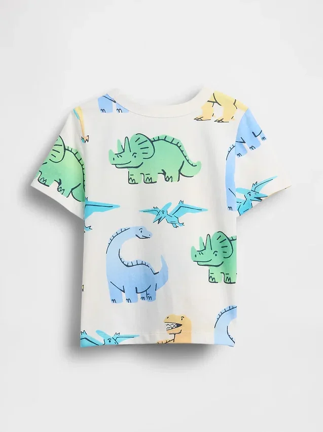 T-shirt con taschino mix & match per neonato & bebè