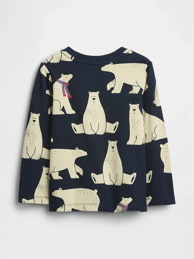T-shirt con taschino mix & match per neonato & bebè