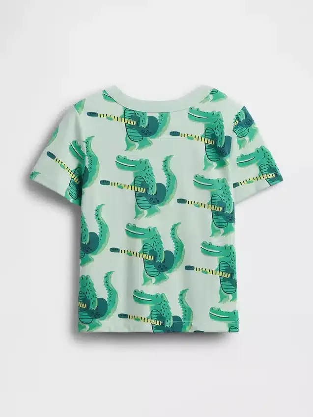 T-shirt con taschino mix & match per neonato & bebè