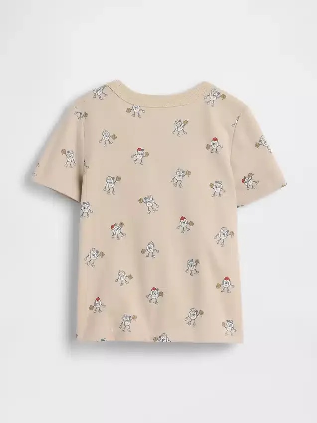 T-shirt con taschino mix & match per neonato & bebè