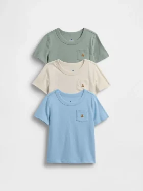 T-shirt con taschino Mix & Match per Neonato & Bebè (confezione da 3)
