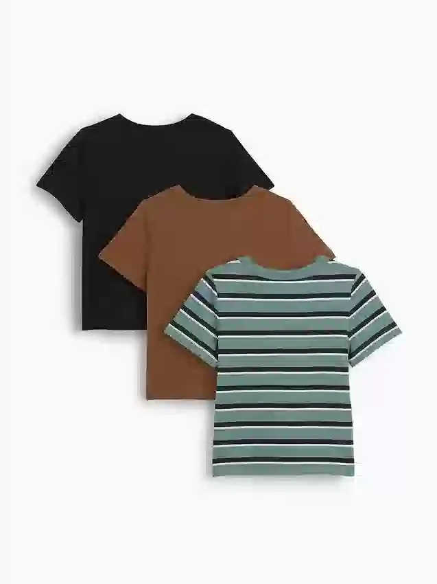 T-shirt con taschino Mix & Match per Neonato & Bebè (confezione da 3)