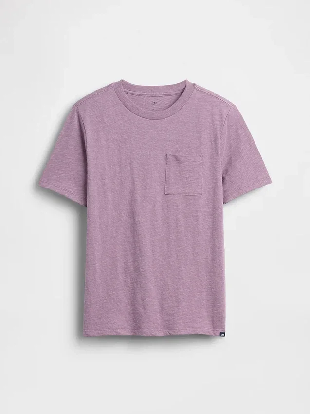 T-shirt con taschino per bambini
