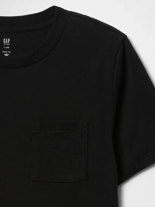 T-shirt con taschino per bambini