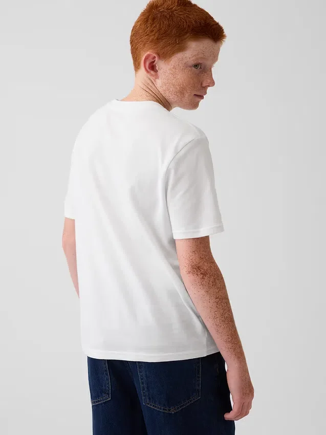 T-shirt con taschino per bambini