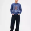 T-shirt corta con grafica NBA New York Knicks
