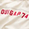 T-shirt corta con logo Ouigap in tessuto pesante