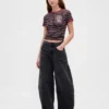 T-shirt corta in cotone biologico Vintagesoft “Stranger Things”