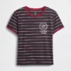 T-shirt corta in cotone biologico Vintagesoft “Stranger Things”