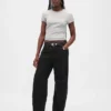 T-shirt corta per neonati a trama a nido d’ape