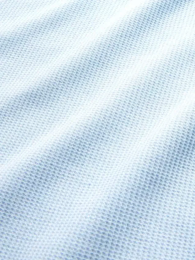 T-shirt corta per neonati a trama a nido d’ape