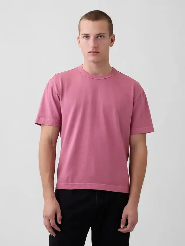 T-shirt da adulto in cotone pesante