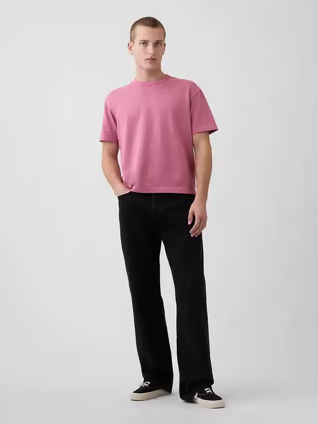 T-shirt da adulto in cotone pesante