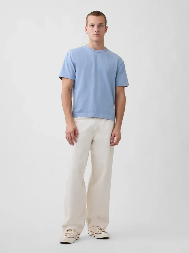 T-shirt da adulto in cotone pesante