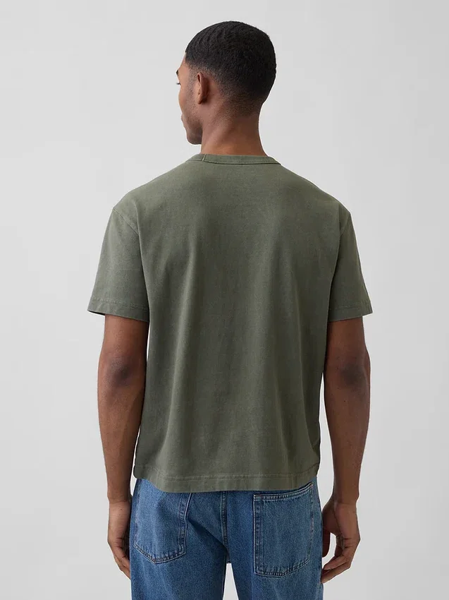 T-shirt da adulto in cotone pesante