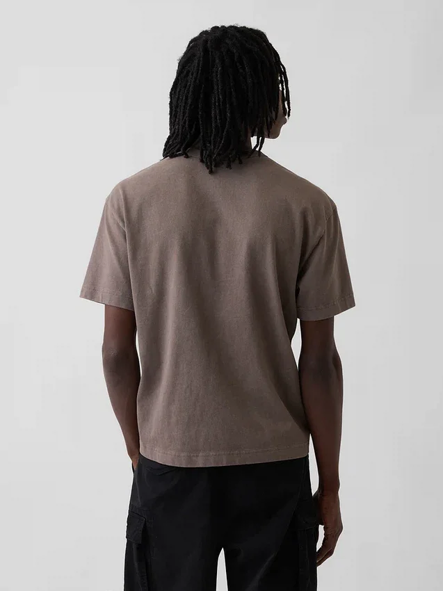 T-shirt da adulto in cotone pesante