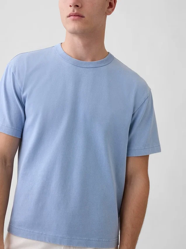 T-shirt da adulto in cotone pesante