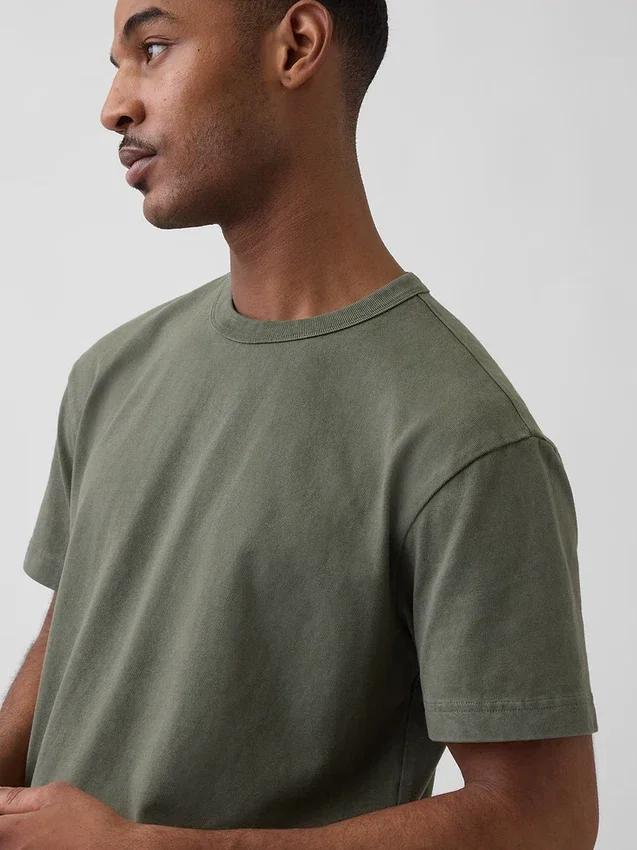 T-shirt da adulto in cotone pesante