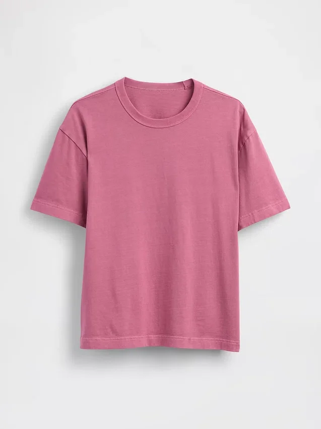 T-shirt da adulto in cotone pesante