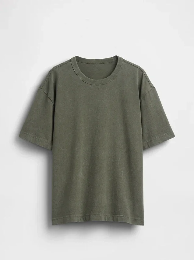 T-shirt da adulto in cotone pesante