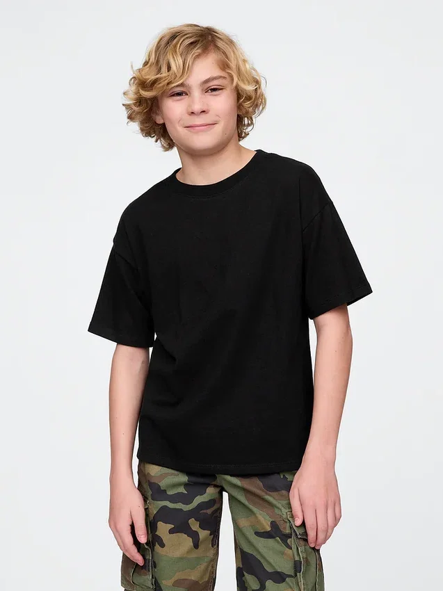 T-shirt da bambino dal taglio comodo