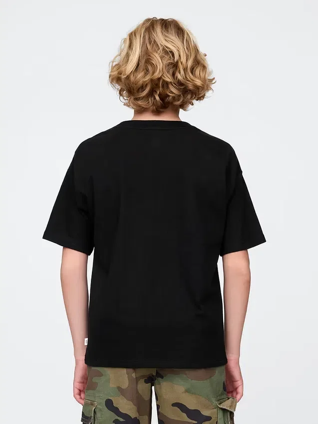 T-shirt da bambino dal taglio comodo