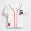 T-shirt da baseball con logo Brannan Bear per neonato & bebè