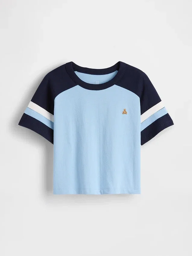 T-shirt da football con maniche raglan per neonato & bebè