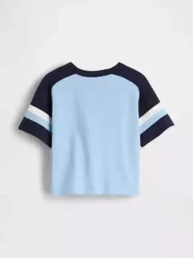 T-shirt da football con maniche raglan per neonato & bebè