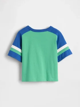 T-shirt da football con maniche raglan per neonato & bebè