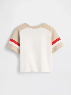 T-shirt da football con maniche raglan per neonato & bebè