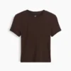 T-shirt da pigiama in modal a costine morbidissima