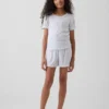 T-shirt da pigiama per bambini in punto ricamato riciclato