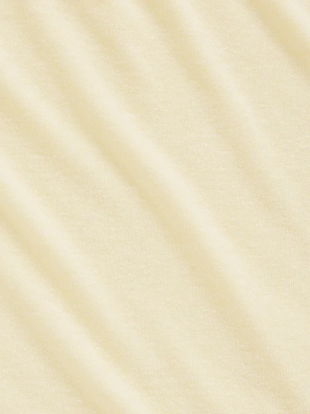 T-shirt dal taglio comodo in misto lino
