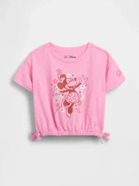 T-shirt GAP × Disney Neonato & Bebè in cotone biologico con grafica a fiocco