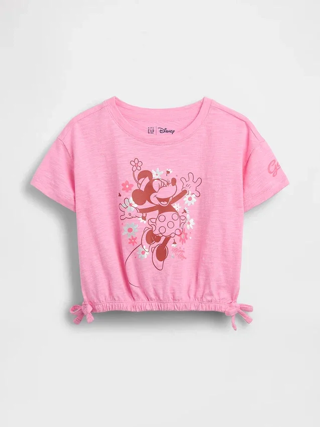 T-shirt GAP × Disney Neonato & Bebè in cotone biologico con grafica a fiocco