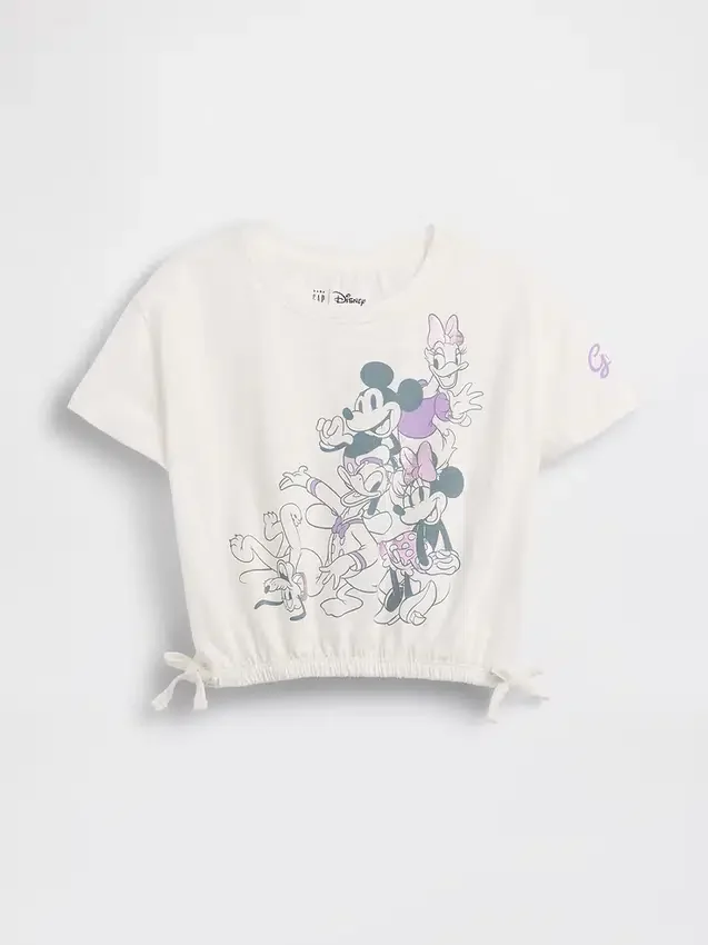 T-shirt GAP × Disney Neonato & Bebè in cotone biologico con grafica a fiocco