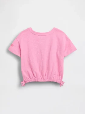 T-shirt GAP × Disney Neonato & Bebè in cotone biologico con grafica a fiocco