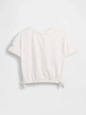 T-shirt GAP × Disney Neonato & Bebè in cotone biologico con grafica a fiocco