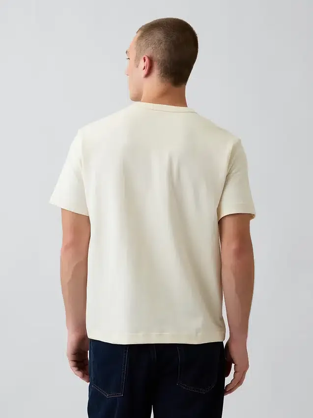 T-shirt Gap Sport con stampa, in jersey di cotone pesante