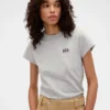 T-shirt GAP × Victoria Beckham in cotone biologico con logo