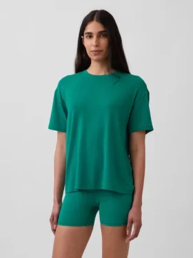 T-shirt GapFit Breathe dal taglio morbido