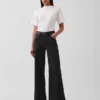 T-shirt Gapstudio con scollo rotondo e tasca sul retro