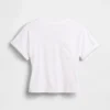 T-shirt Gapstudio con scollo rotondo e tasca sul retro